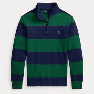 Polo Ralph Lauren Boys Striped Cotton Interlock Pullover
